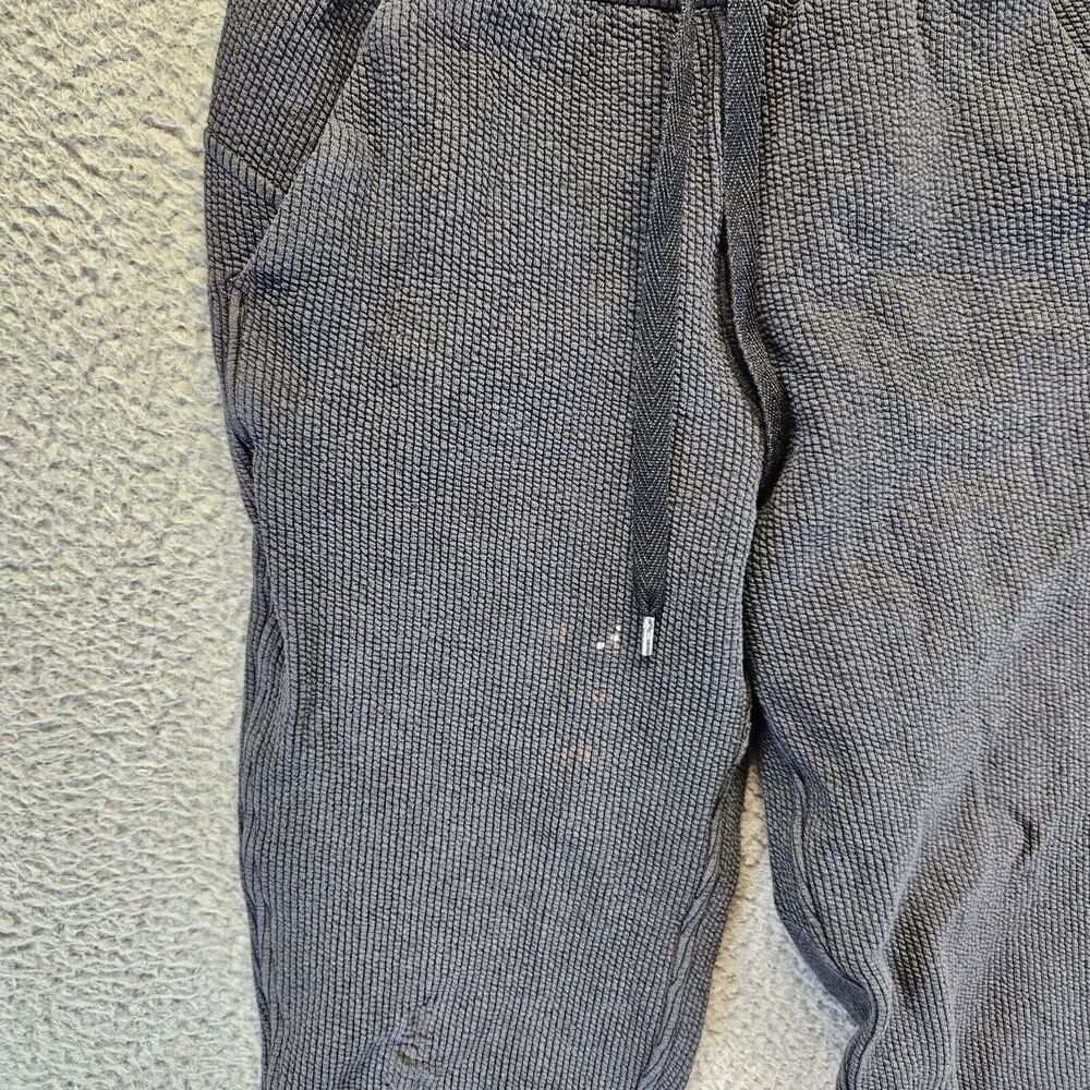 Lululemon Sweatpants Womens Size 0 Black‎ Knit Athletic Jogger Pants - Picture 2 of 11